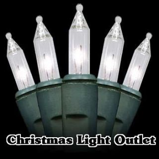   /White Christmas Outdoor Wedding String Lights Set 14ft Green Wire