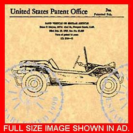 us patent for the meyers manx dune buggy 254 returns