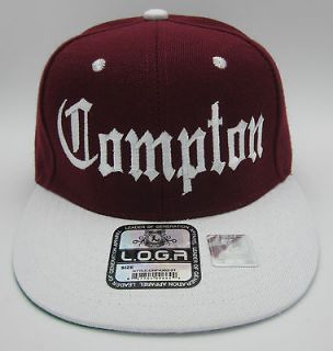   Snapback Hat Cap EazyE Dre Cube NWA LA RAIDERS Hats Caps Burgundy New