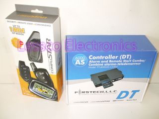 Compustar RF 2W9000 SS 2 Way LCD / FT 6000AS Alarm + Keyless Remote 