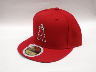 LA Angels of Anaheim New Era Kids Fitted Hat 59Fifty Cap MLB Baseball 