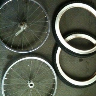 lowrider bike 20 inch wheels with new tires returns not