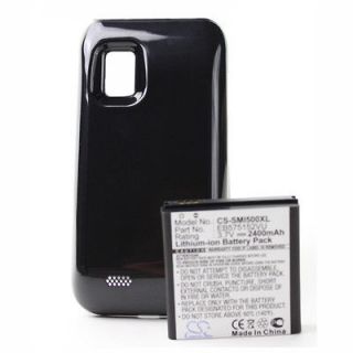 Fosmon 2400mAh Extended Li ion Battery w/ Cover for Samsung Fascinate 