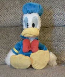 donald duck disney 17 plush in very nice condition time
