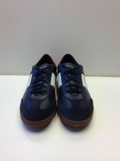 le coq sportif shoes trainers sneakers mexico leather retro navy