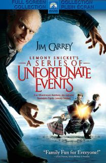 Lemony Snickets A Series of Unfortunate Events DVD, 2010, Canadian 