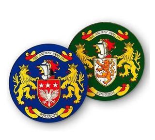 coat of arms name coasters h m more options name