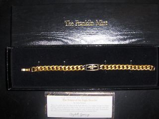 The Franklin Mint  Power of the Eagle Bracelet and matching Eagle Ring