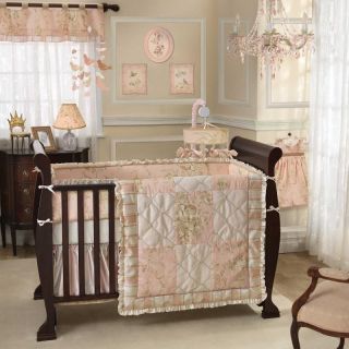   Ivy 7 Piece Baby Crib Bedding Set Little Princess Includes Mobile NEW