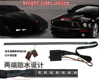   Multi 7   Color LED Knight Night Rider Scanner Lighting Bar + Remote