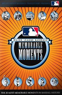 Major League Baseball Memorable Moments   The 30 Most Memorable 