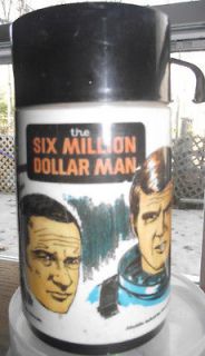 six million dollar man thermos in Plastic Thermoses