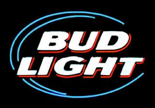 bud light large prestige beer neon sign 