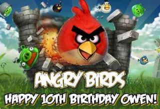 angry birds cake in Holidays, Cards & Party Supply