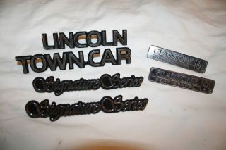 lincoln town car emblems in Decals, Emblems, & Detailing