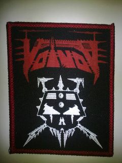 VOIVOD PRINTED PATCH ANVIL OBLIVEON VECTOR EXCITER RAZOR SLAUGHTER 
