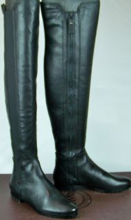 MODERN VINTAGE Bernadette Black Tall Boots Shoes SIZE 5 M VMS1 T441