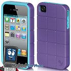 BLACK Luxmo Maxboost Series Battery Hard Case Cover Apple iPhone 4 4s 