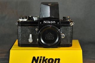 Nikon F Black camera Action Finder Nippon Kogaku FULLY WORKING