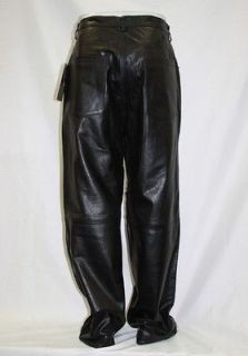Davoucci Black P O N Y   H A I R 100% Genuine Leather Pants