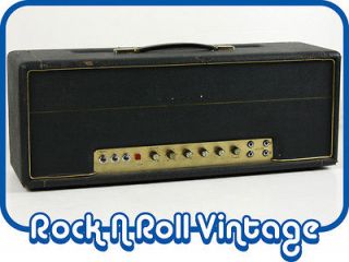 vintage 1969 marshall 100 watt super lead amp head time