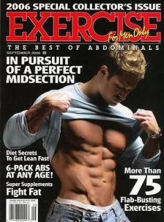 exercise for men only magazine 9 06 muscles abs men