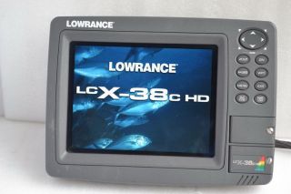 lowrance lcx 38c hd gps receiver with lgc 3000 antenna