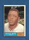 1961 topps 150 willie mays san francisco giants ex+ buy