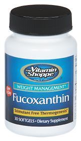   Fucoxanthin 300mg (60 softgels total) Thermogenic Natural Weight Loss