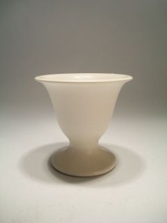 Small White Vase Marked USA # 554 Hyalyn Porcelain Hickory NC Made in 