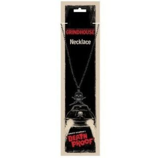 GRINDHOUSE / DEATH PROOF   Car Skull Necklace ~ Die Cut (NECA) # 