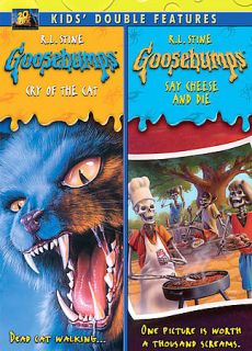 Goosebumps   Cry of The Cat Say Cheese and Die DVD, 2008, 2 Disc Set 
