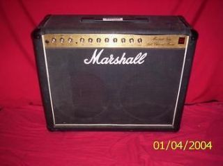 MARSHALL FIFTY SPLIT CHANNEL REVERB  2x12 Celestions  Overdrive 