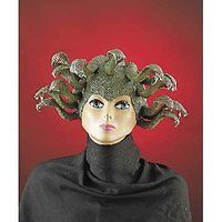 hat snake medusa medussa men women latex headpiece