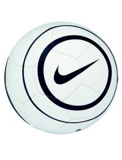 nike team acuto soccer ball 2011 white black size 5
