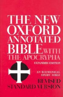 The New Oxford Annotated Bible with the Apocrypha 1977, Hardcover 