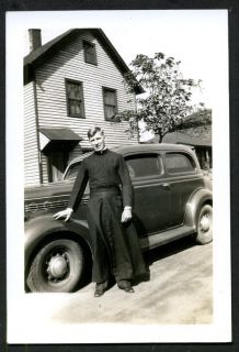 proud priest man new 1935 plymouth car 1935 vintage car