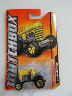 2011 matchbox mbx old town crop master tractor yellow 2