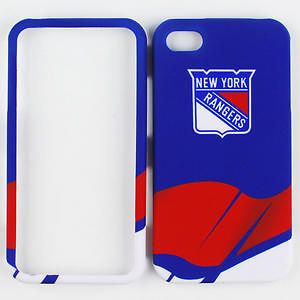 New York Rangers Faceplate Hard Cover Case For Apple iPhone 4 4S CDMA