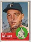 new york yankees stan williams autographed 1963 topps buy it