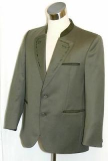 ALPHORN / GREEN ~ WOOL Men GERMAN Western Trachten Dress Suit JACKET 