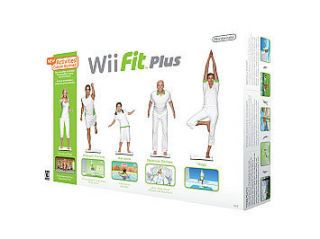 BRAND NEW Wii Fit Plus (with Balance Board) (Wii, 2009) w/Seller 