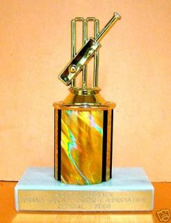 newly listed cricket trophy free engraving  6