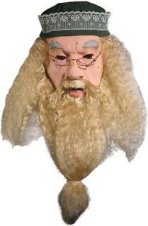 harry potter albus dumbledore latex costume mask new