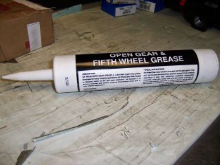 NEW MCMASTER CARR SUPPLY OPEN GEAR & FIFTH WHEEL GREASE 10 0Z.