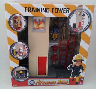fireman sam training tower with sam figure new from united