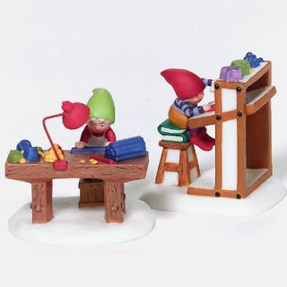 dept 56 north pole accessories more play doh please set