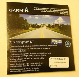 Garmin City Navigator Europe NT   UK/Ireland (010 10691 00) SD Memory 