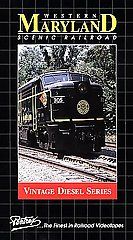 Western maryland Scenic Railroad   Vintage Diesel Series VHS, 2000 