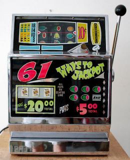   Space Jet Bell Open Front Slot Machine Jackpots Automatically Paid